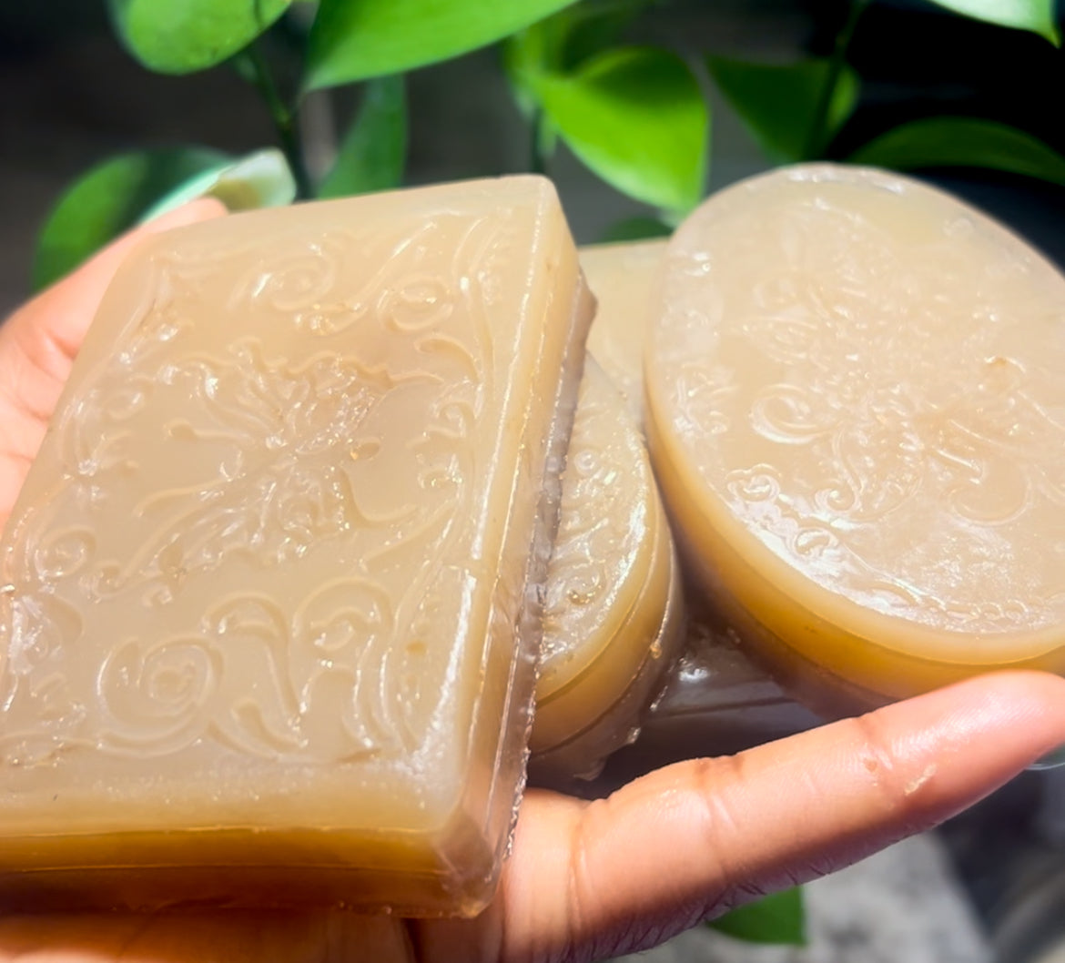 Handmade Black Soap & Lemon Grass Soap Bar